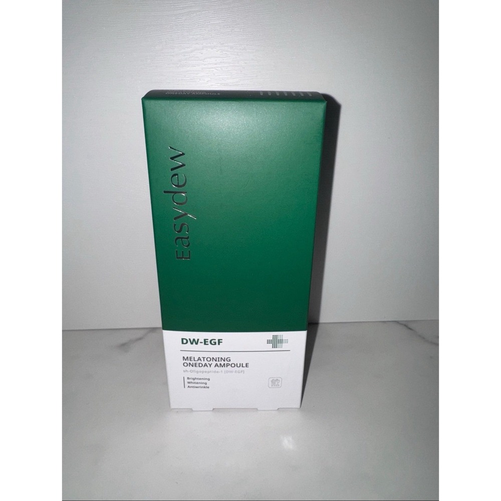 Easydew DW-EGF Melatoning Oneday Ampoule Set 1ml 7ea Brand New Sealed Kbeauty